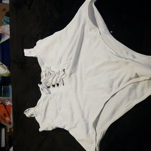 NWOT XL Lucky Brand Women's bathing suit